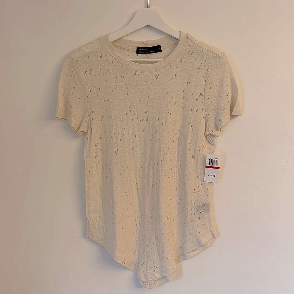 Benjamin Jay Distressed T-shirt New with Tags